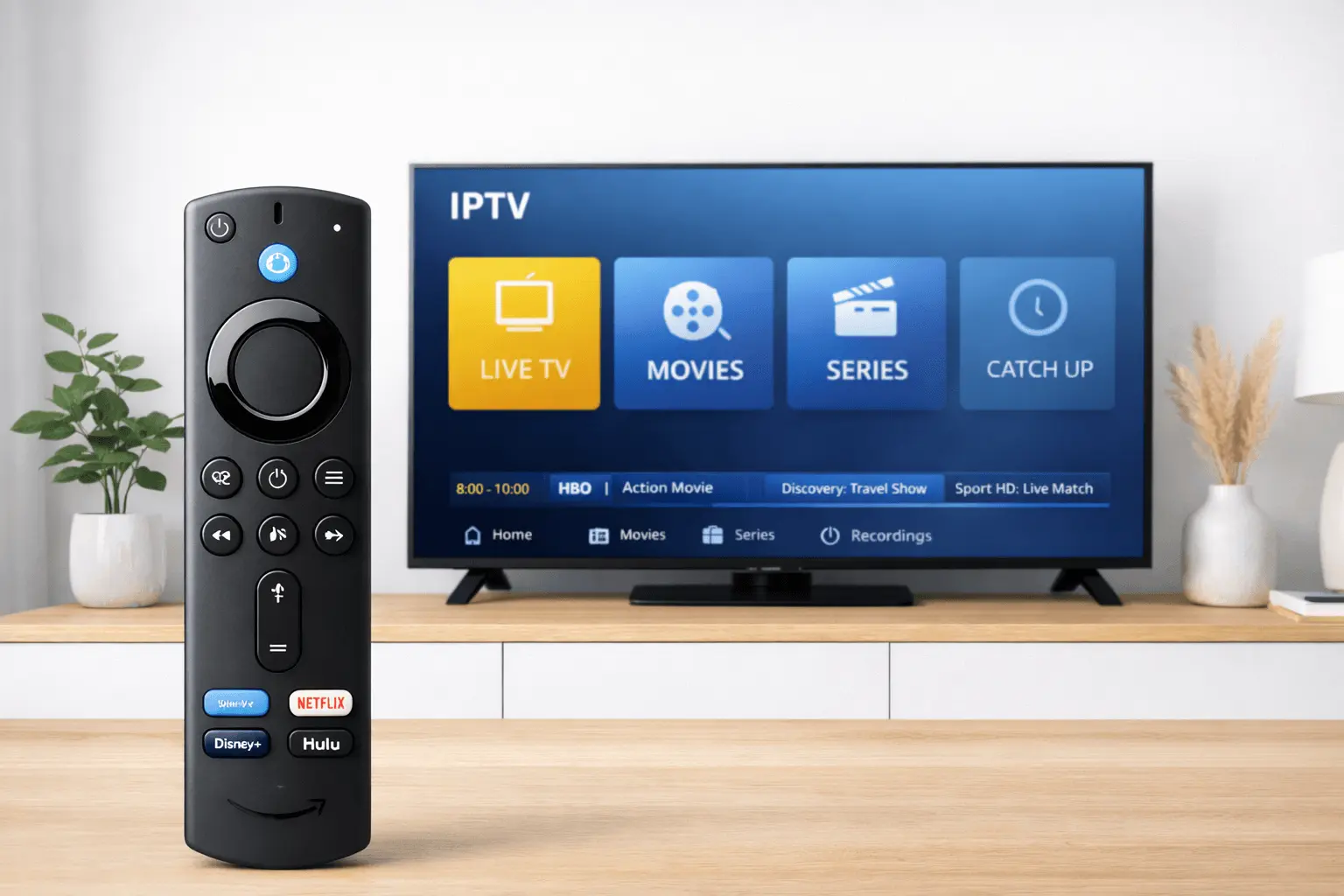 Samsung LG Smart TV IPTV app installation Cyprus