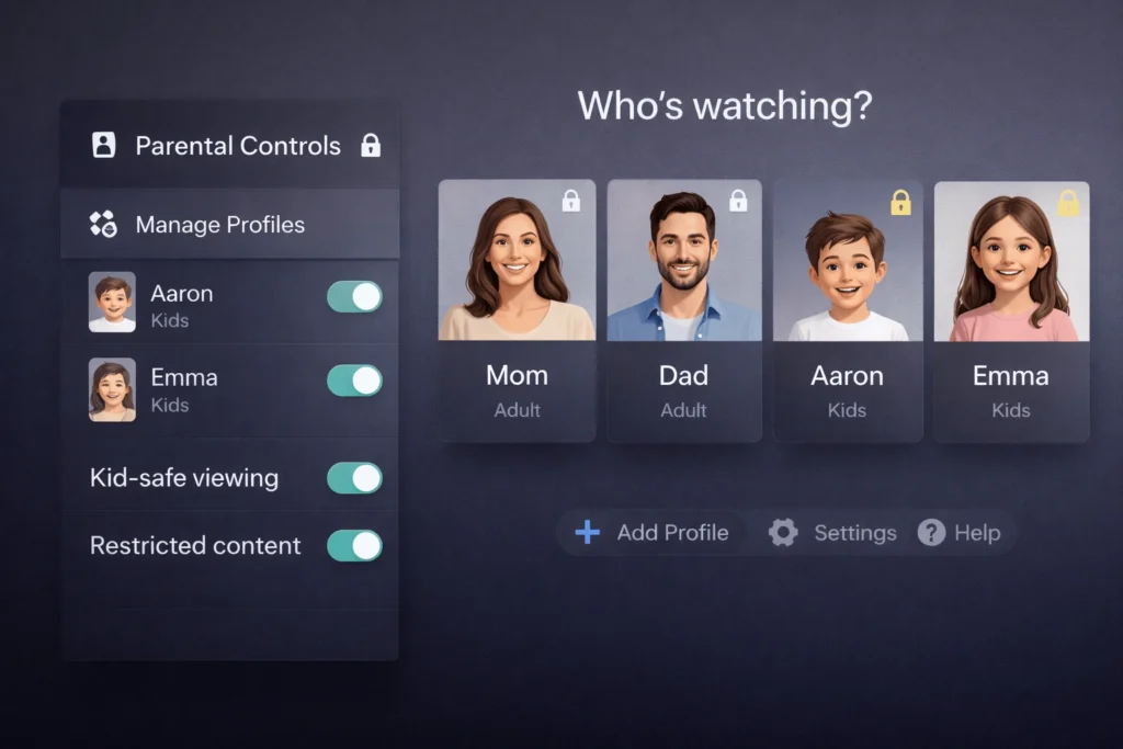 parental control iptv