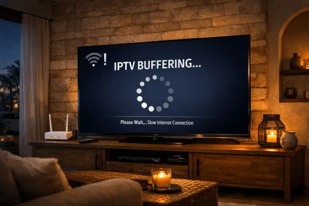 IPTV buffering fix Cyprus
