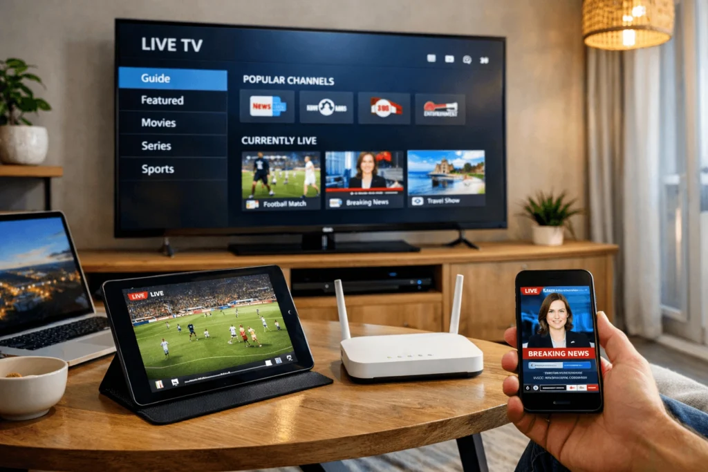 IPTV shared account Cyprus