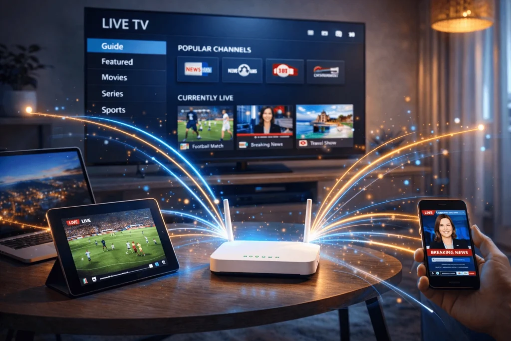 IPTV Smarters Pro shared use