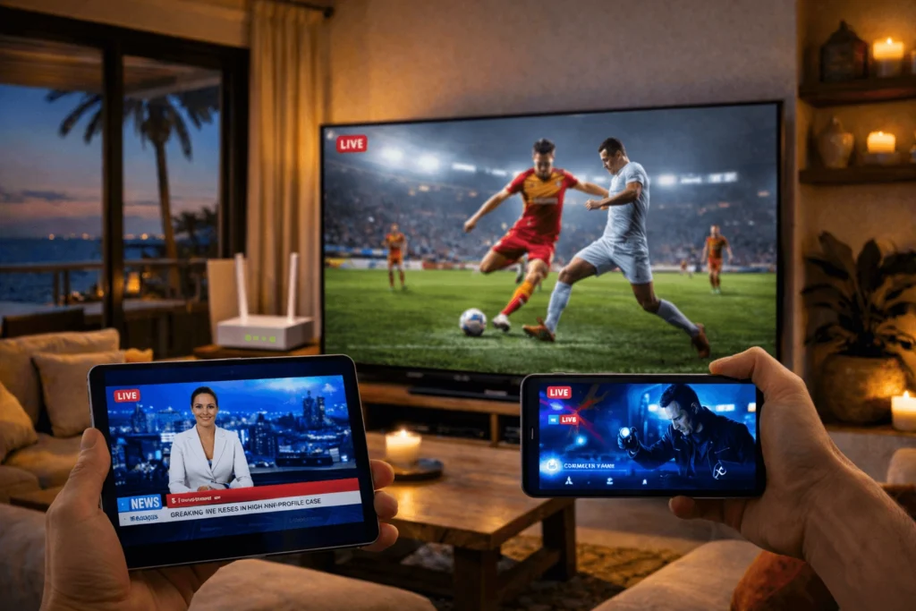 instant activation IPTV