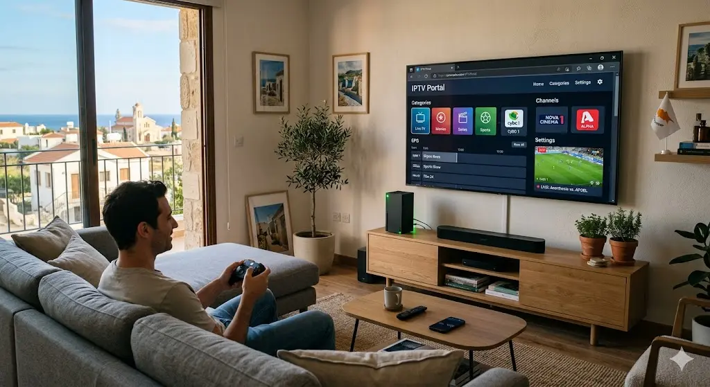 IPTV on gaming consoles