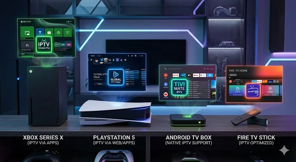 IPTV PlayStation browser method
